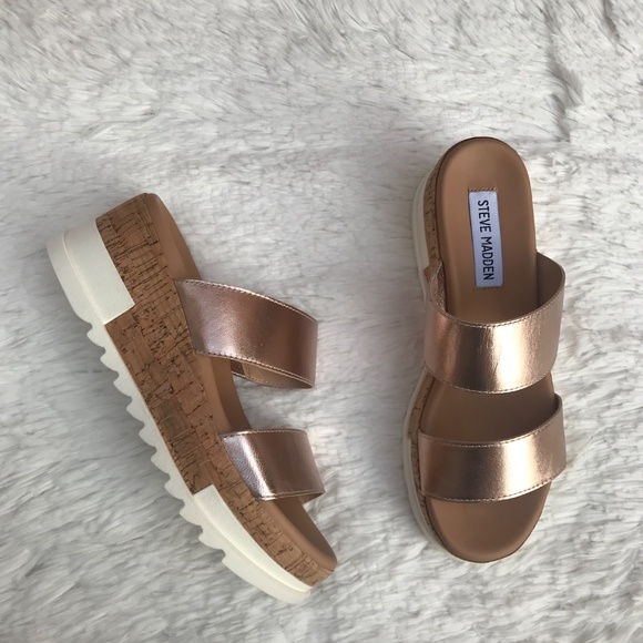 Steve madden blaine wedge sandal Clearance